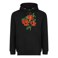 Black tithonia fiesta del sol sunflower Heavyweight Hoodie - LillyAllenDesigns