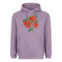 Lavender tithonia fiesta del sol sunflower Heavyweight Hoodie - LillyAllenDesigns