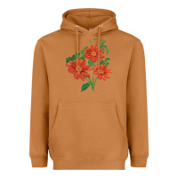 Meerkat tithonia fiesta del sol sunflower Heavyweight Hoodie - LillyAllenDesigns