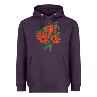 Plum tithonia fiesta del sol sunflower Heavyweight Hoodie - LillyAllenDesigns
