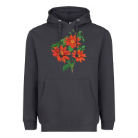 Smoke tithonia fiesta del sol sunflower Heavyweight Hoodie - LillyAllenDesigns