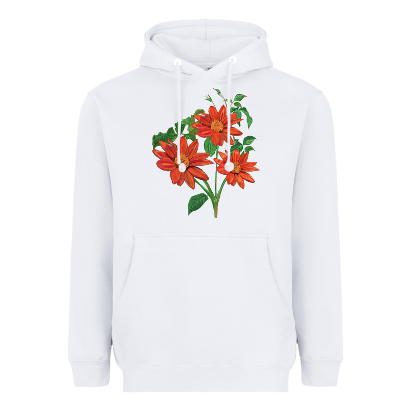 Tithonia Fiesta Del Sol Sunflower Heavyweight Hoodie by LillyAllenDesigns | Teevron