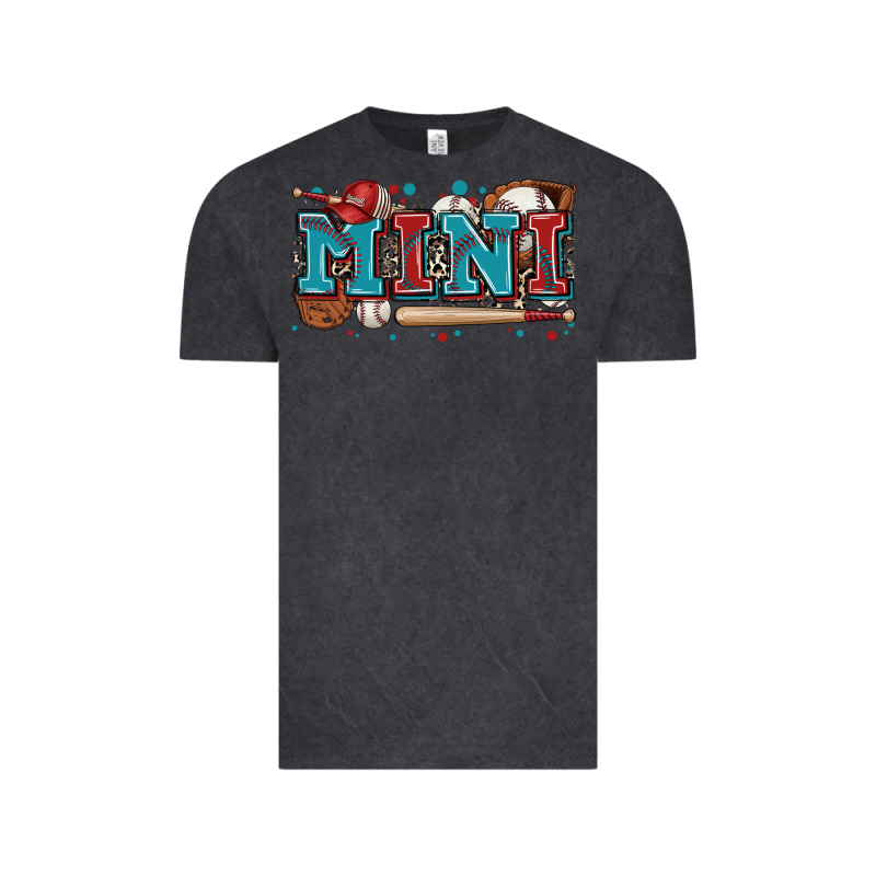 Mini Baseball Vintage Tee by Zillion Design Studio | Teevron