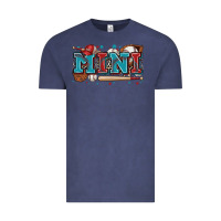 Vintage Denim mini baseball Vintage Tee - Zillion Design Studio