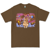 Cacao easter bunny egg leopard background Premium Tee - Artiststas
