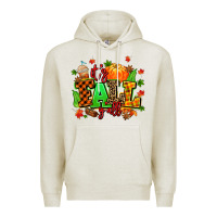 Oatmeal Heather its fall yall Premium Hoodie - MaliasSmallBusiness