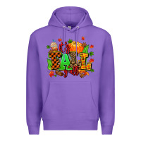 Purple its fall yall Premium Hoodie - MaliasSmallBusiness