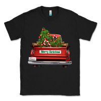 Black Christmas trees truck Classic Tee - FaDigitalArtStudio