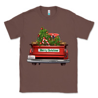 Chestnut Christmas trees truck Classic Tee - FaDigitalArtStudio