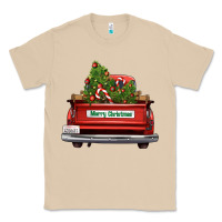 Mushroom Christmas trees truck Classic Tee - FaDigitalArtStudio