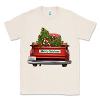 Natural Christmas trees truck Classic Tee - FaDigitalArtStudio