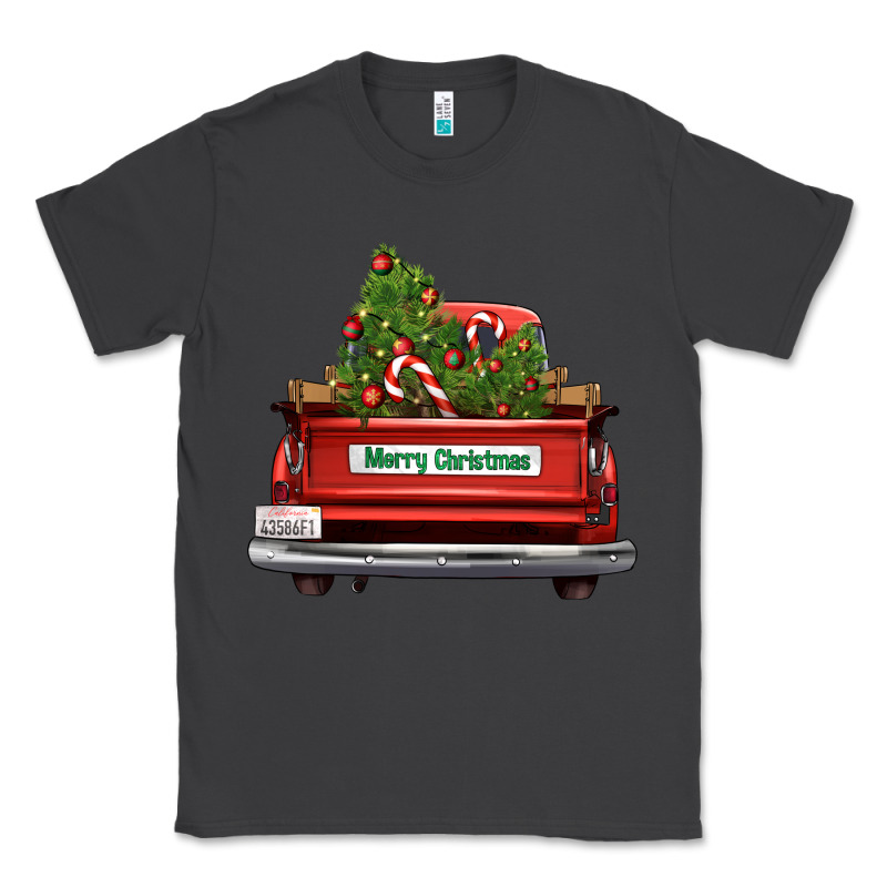 Christmas Trees Truck Classic Tee by FaDigitalArtStudio | Teevron