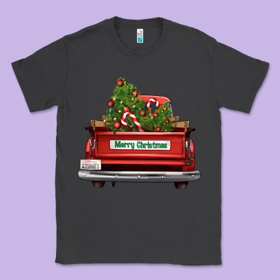 Christmas Trees Truck Classic Tee Designed By Fadigitalartstudio