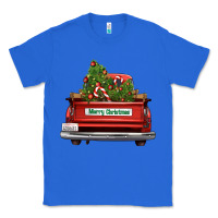 True Royal Christmas trees truck Classic Tee - FaDigitalArtStudio