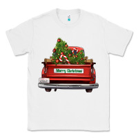 White Christmas trees truck Classic Tee - FaDigitalArtStudio