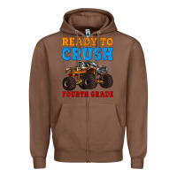 Chestnut ready to crush fourth grade Zipper Hoodie - Artiststas