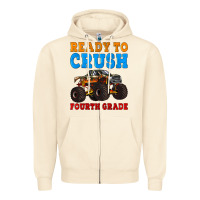 Sandshell ready to crush fourth grade Zipper Hoodie - Artiststas