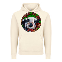 Vintage Artic Baby Cow Christmas Vintage Hoodie - RanaPortraitStore