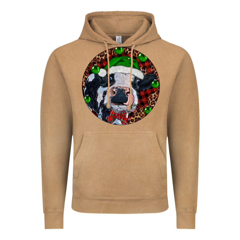 Baby Cow Christmas Vintage Hoodie by RanaPortraitStore | Teevron