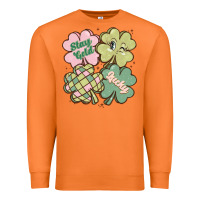 Carrot st patricks day clover Premium Sweatshirt - MaliasSmallBusiness