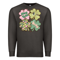 Smoke st patricks day clover Premium Sweatshirt - MaliasSmallBusiness