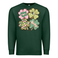 Sports Green st patricks day clover Premium Sweatshirt - MaliasSmallBusiness