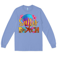 Colony Blue salty beach Long Sleeve Tee - HRA Design Shop