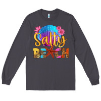 Smoke salty beach Long Sleeve Tee - HRA Design Shop