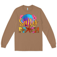 Toasted Coconut salty beach Long Sleeve Tee - HRA Design Shop