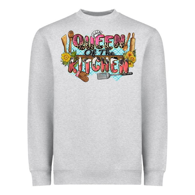 Queen Of The Kitchen Heavyweight Sweatshirt by Zillion Design Studio | Teevron