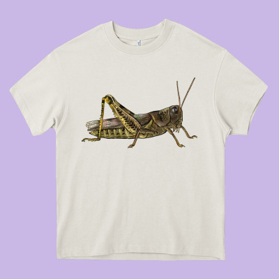 Grasshopper Heavy Core Tee Designed By Lillyallendesigns