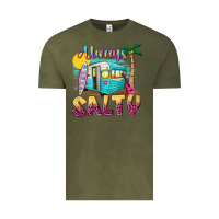 Vintage Olive always salty with caravan Vintage Tee - texasbilliewilder