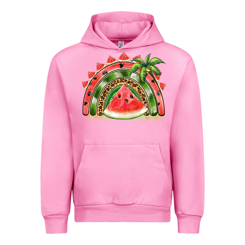 Watermelon Slice  Rainbow Urban Hoodie by BarkalooDesign | Teevron