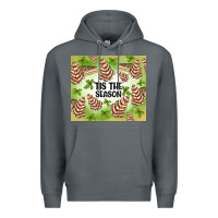 Rock tis the season christmas tree cake Premium Hoodie - MaliasSmallBusiness