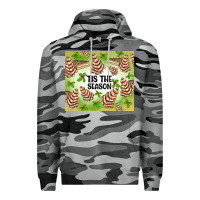 Slate Camo tis the season christmas tree cake Premium Hoodie - MaliasSmallBusiness