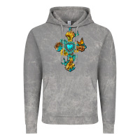 Cloud Rock western cross with gemstone and sunflowers Vintage Hoodie - texasbilliewilder
