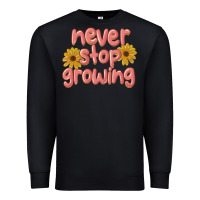 Black never stop growing Premium Sweatshirt - MaliasSmallBusiness
