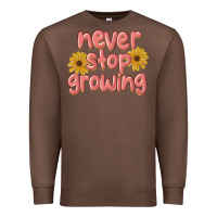 Chestnut never stop growing Premium Sweatshirt - MaliasSmallBusiness