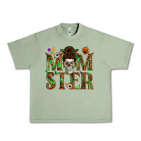 Oil Green Momster Urban Heavy Tee - texasbilliewilder