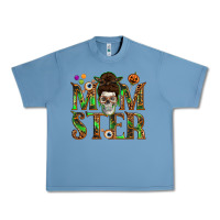 Pebble Blue Momster Urban Heavy Tee - texasbilliewilder