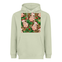 Matcha Christmas tree cakes Heavyweight Hoodie - NancyCooperArtShop