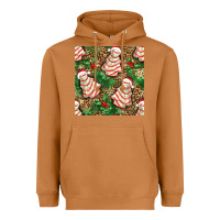 Meerkat Christmas tree cakes Heavyweight Hoodie - NancyCooperArtShop