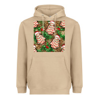 Mushroom Christmas tree cakes Heavyweight Hoodie - NancyCooperArtShop