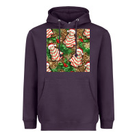 Plum Christmas tree cakes Heavyweight Hoodie - NancyCooperArtShop