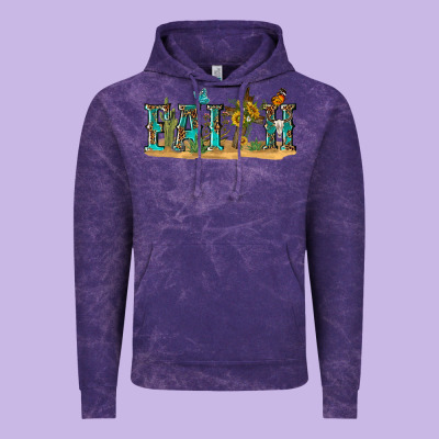 Vintage Hoodie western faith