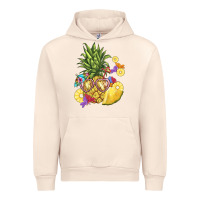Sandshell pineapple enjoying Urban Hoodie - BarkalooDesign