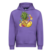 Tulip pineapple enjoying Urban Hoodie - BarkalooDesign