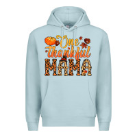 Blue Mist one thankful mama Premium Hoodie - MaliasSmallBusiness