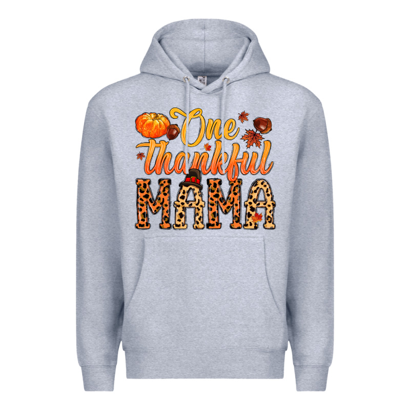 One Thankful Mama Premium Hoodie by MaliasSmallBusiness | Teevron