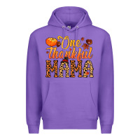 Purple one thankful mama Premium Hoodie - MaliasSmallBusiness